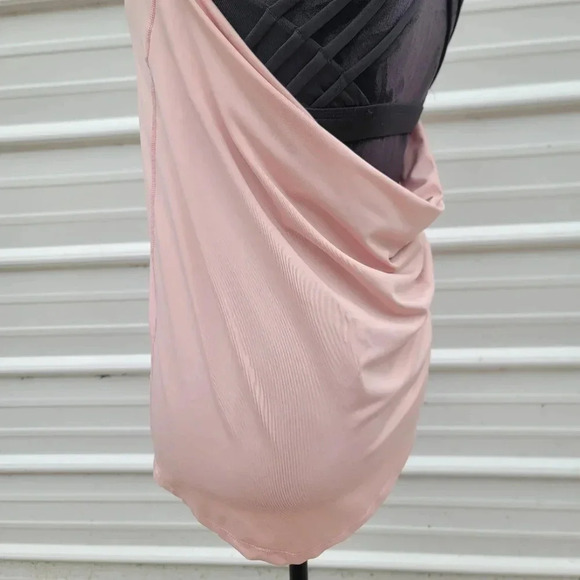 Icyzone Womens Athletic Tank Top Black Blush Pink Racerback Build Bra Insert S - Picture 11 of 11